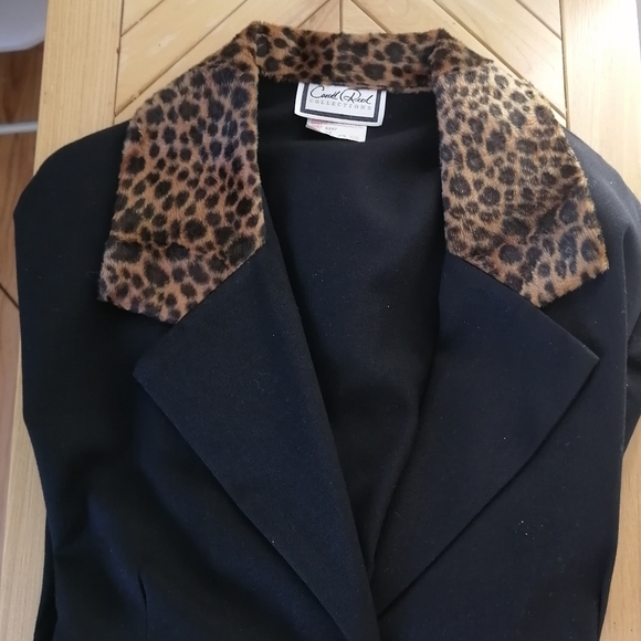 CARROLL REED BLACK JACKET SIZE 12 - Picture 5 of 5